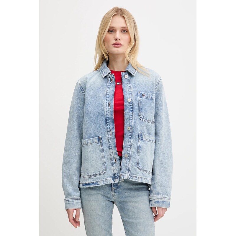 Rifľová bunda Tommy Jeans 63889584