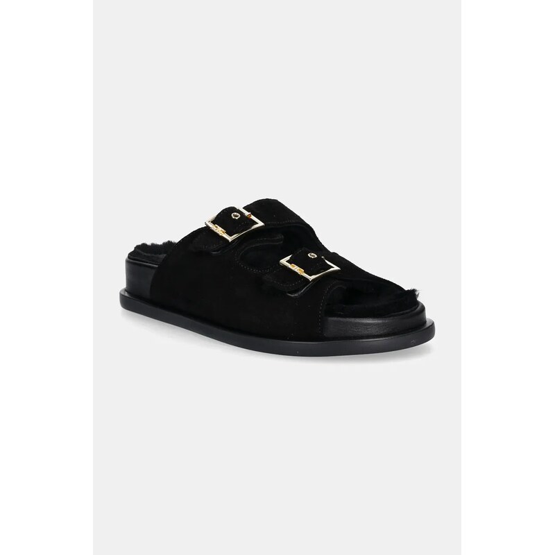 Detské semišové šľapky Elisabetta Franchi 63997433