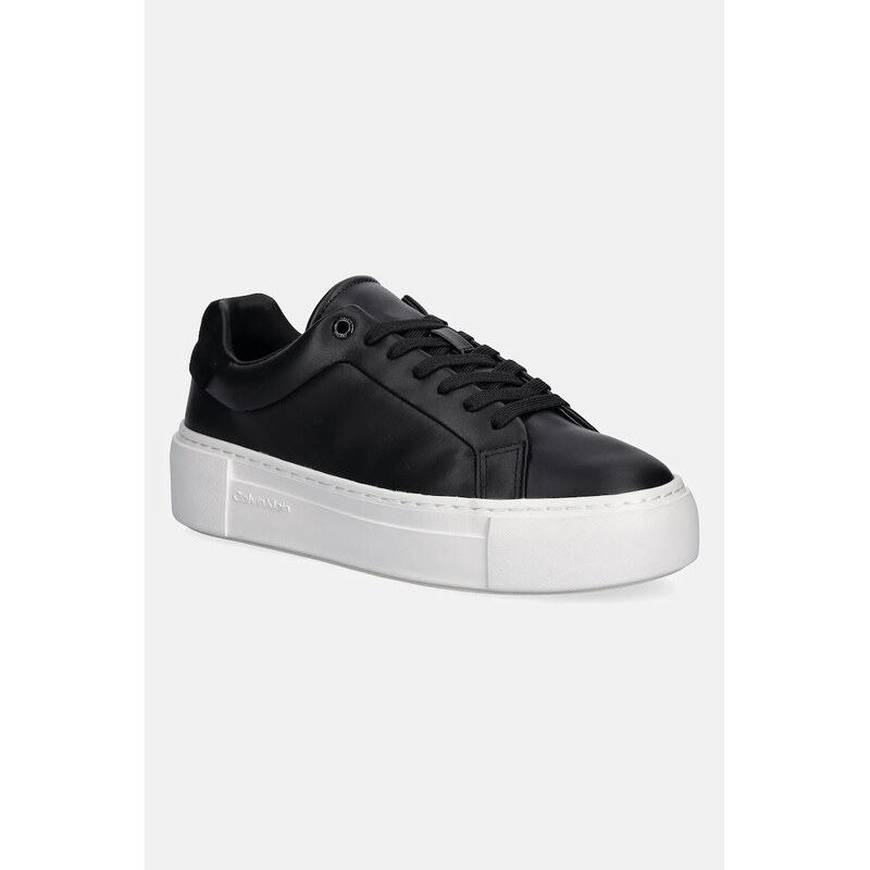 Tenisky Calvin Klein FF CUPSOLE LACE UP LTH 63905332