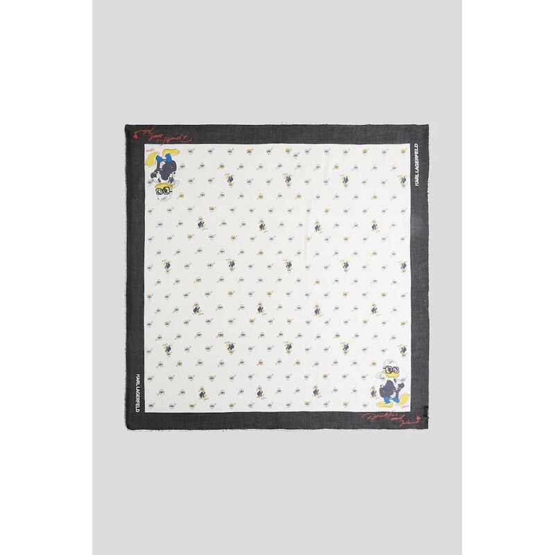 Šatka s prímesou kašmíru Karl Lagerfeld KL X DISNEY 63995014