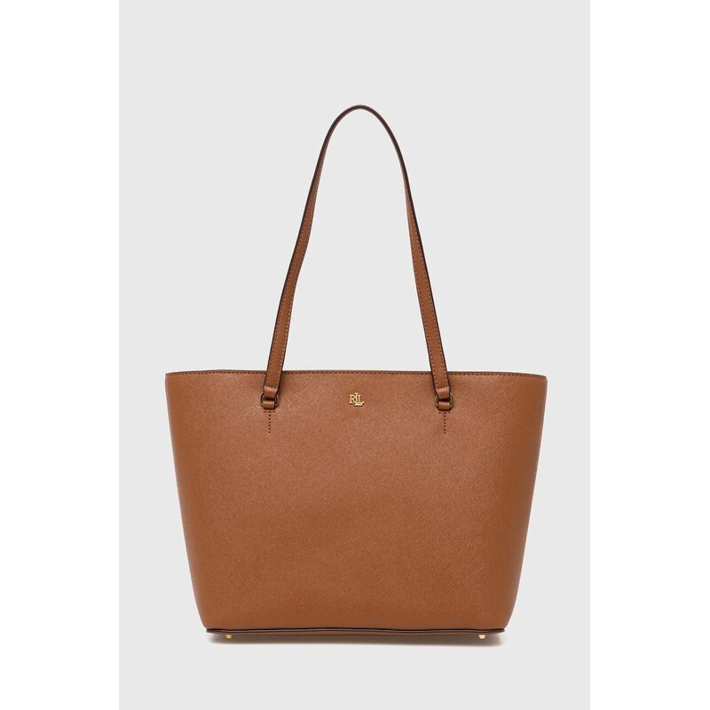 Kožená kabelka Lauren Ralph Lauren 53973086