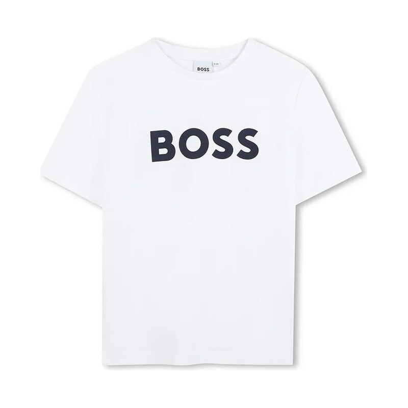 Detské bavlnené tričko BOSS 62029097
