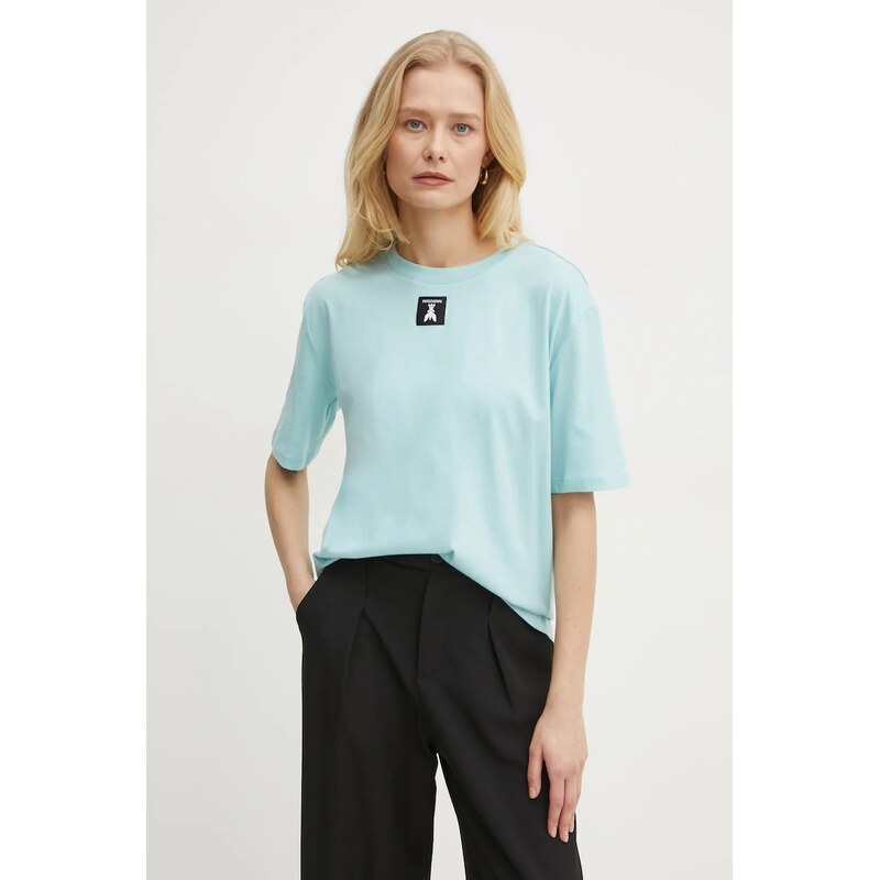 Bavlnené tričko Patrizia Pepe 64177158