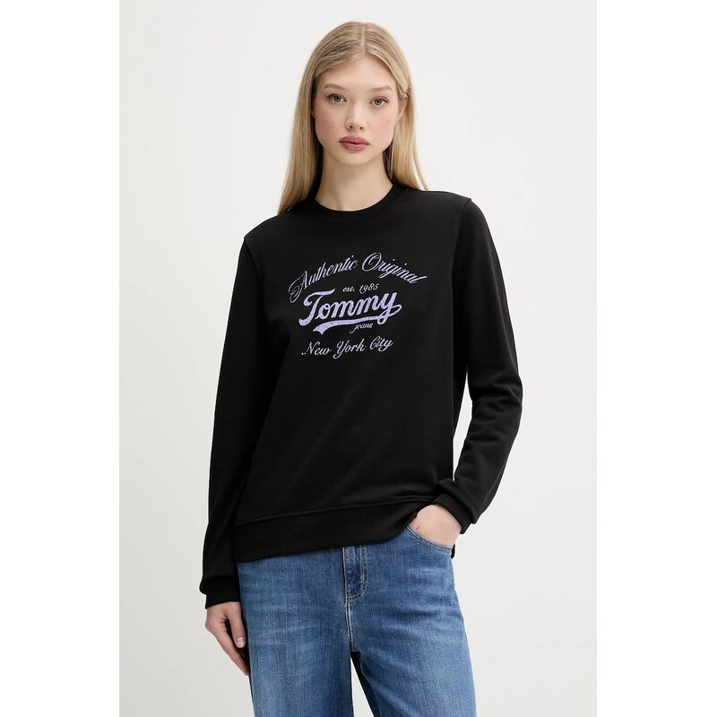 Bavlnená mikina Tommy Jeans 64017621