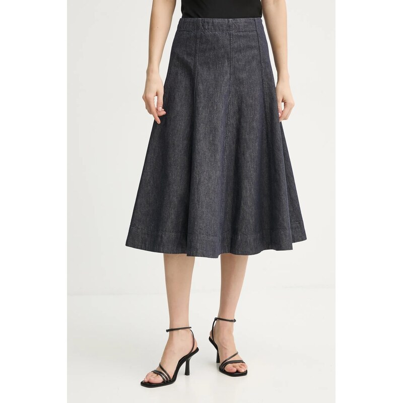 Rifľová sukňa Theory 61789350