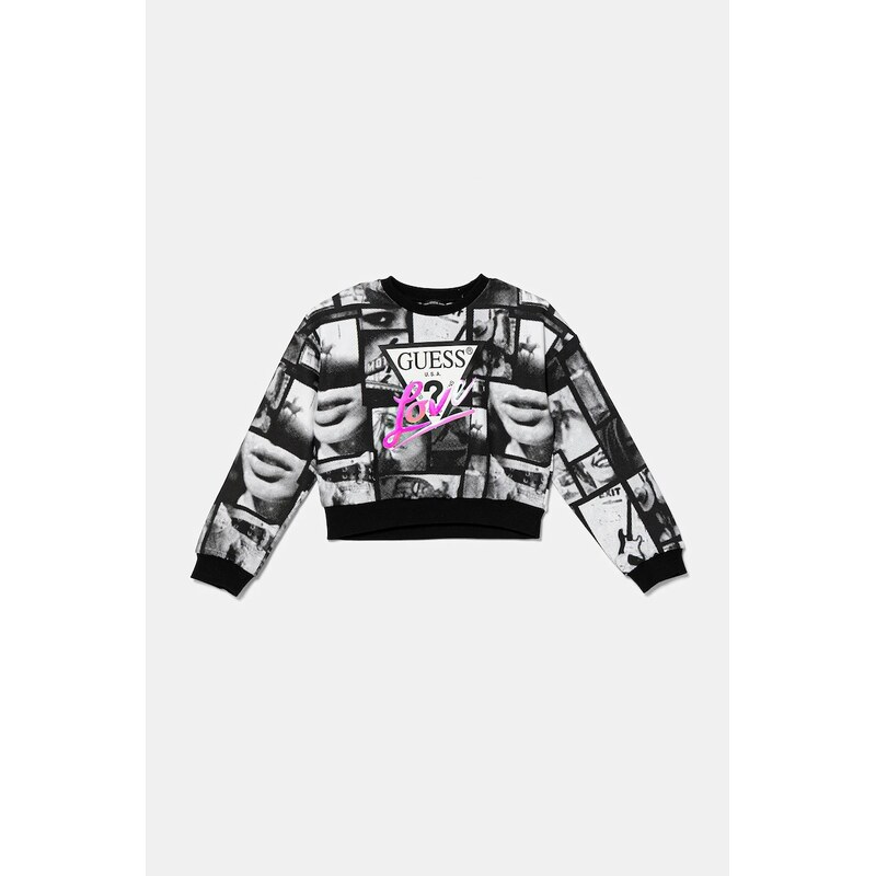 Detská bavlnená mikina Guess 64047230