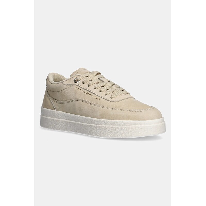 Nubukové tenisky Tommy Hilfiger MODERN COURT SNEAKER NUBUCK 61816047