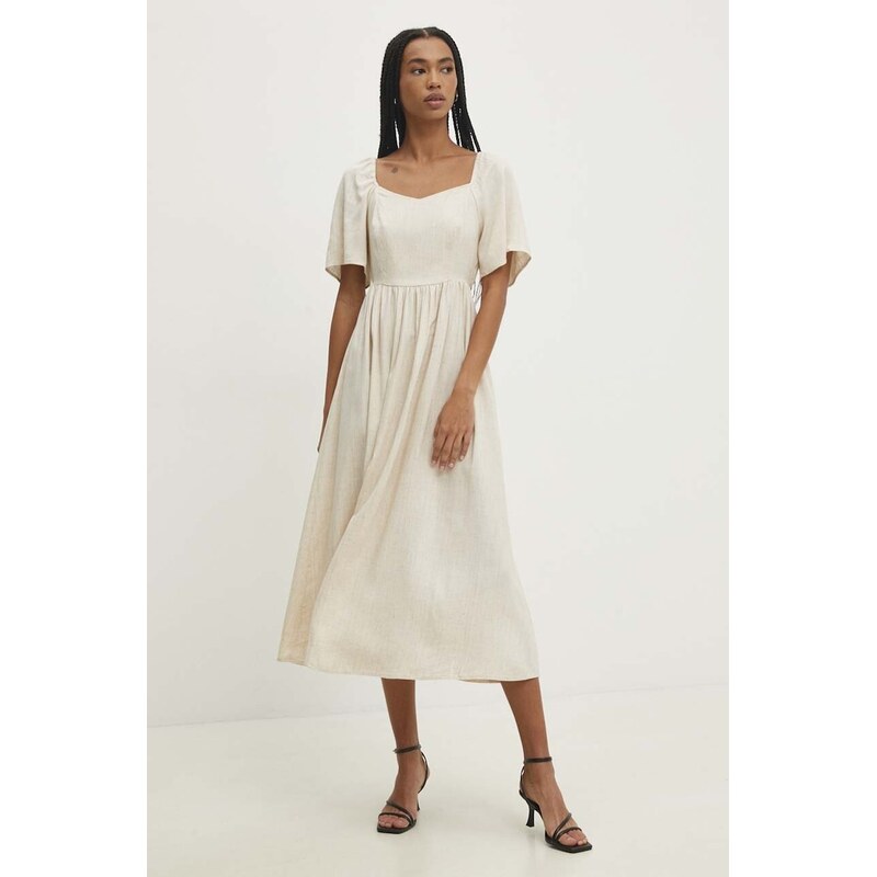 Ľanové šaty Answear.LAB 54658528
