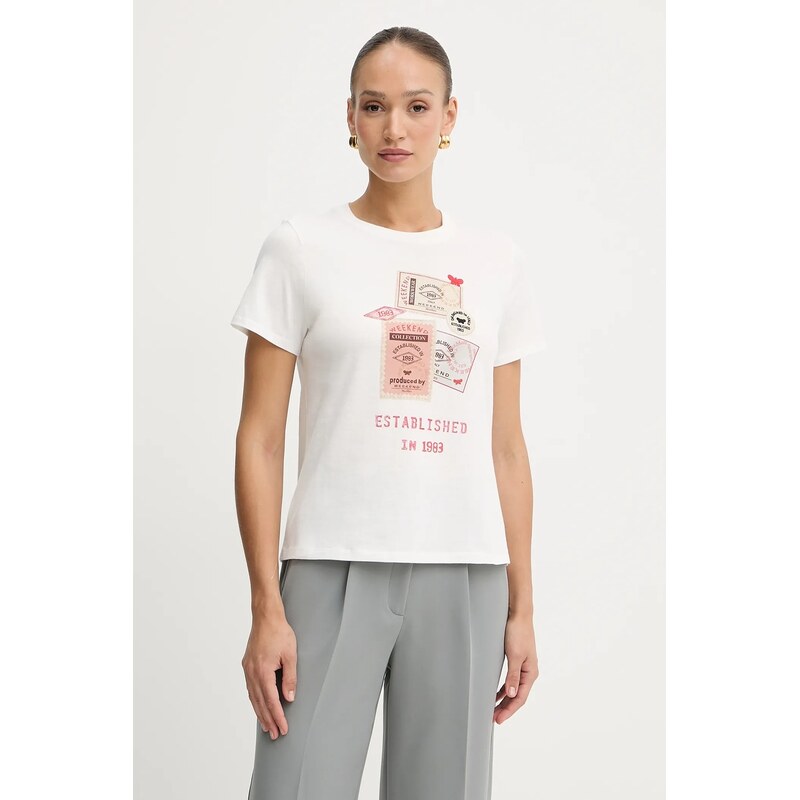 Bavlnené tričko Weekend Max Mara ARA 64102641