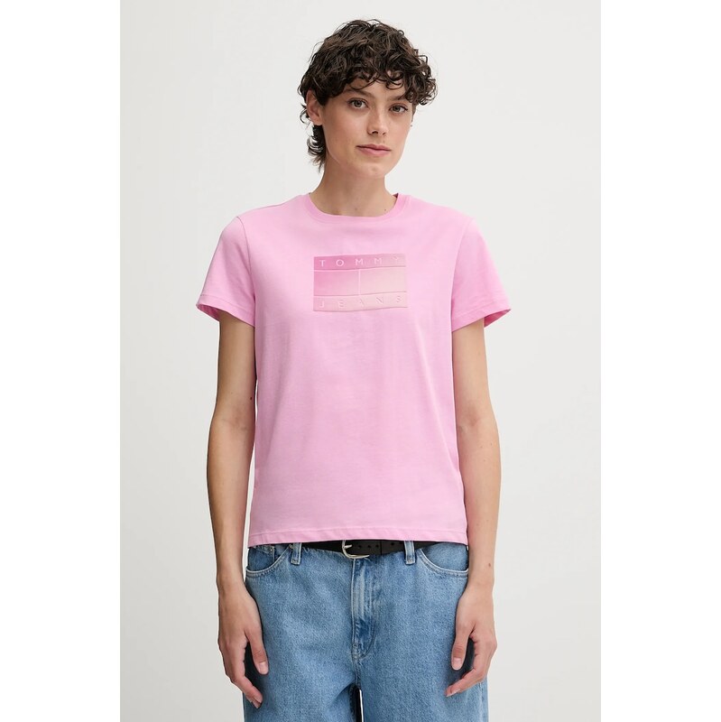 Bavlnené tričko Tommy Jeans 63899746