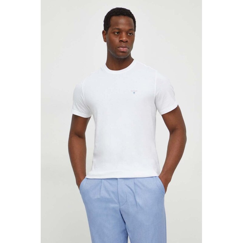 Bavlnené tričko Barbour 64306284