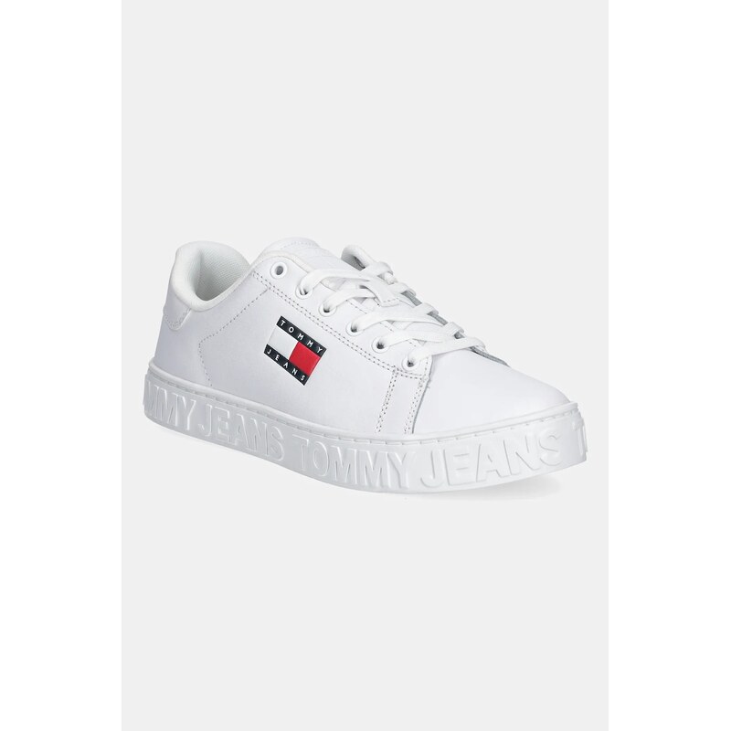 Kožené tenisky Tommy Jeans TJW LOGO SNEAKER ESS 60179534