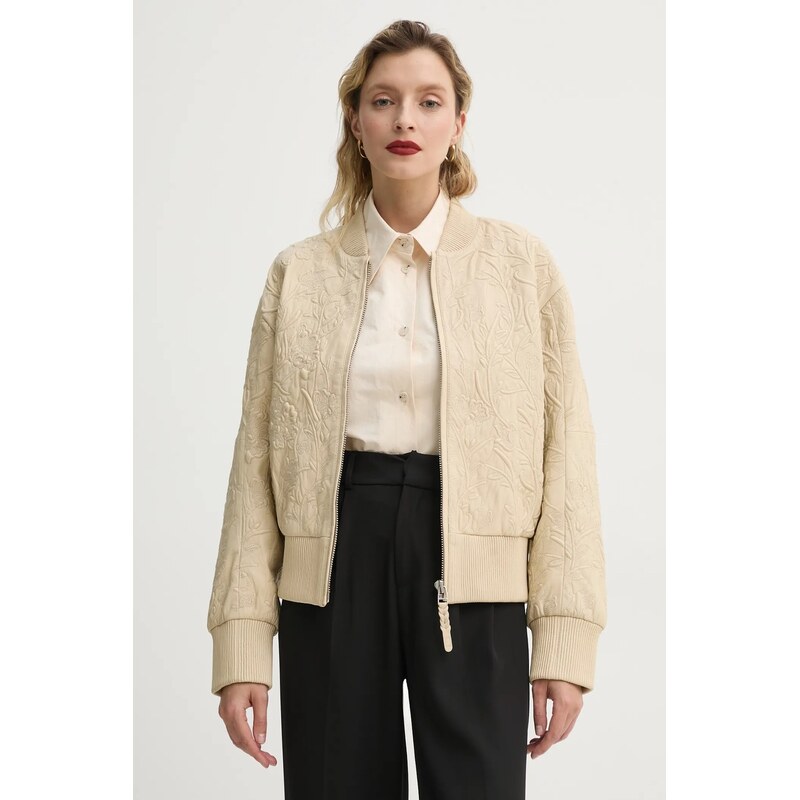 Kožená bunda bomber MUNTHE FERRIL 61990300