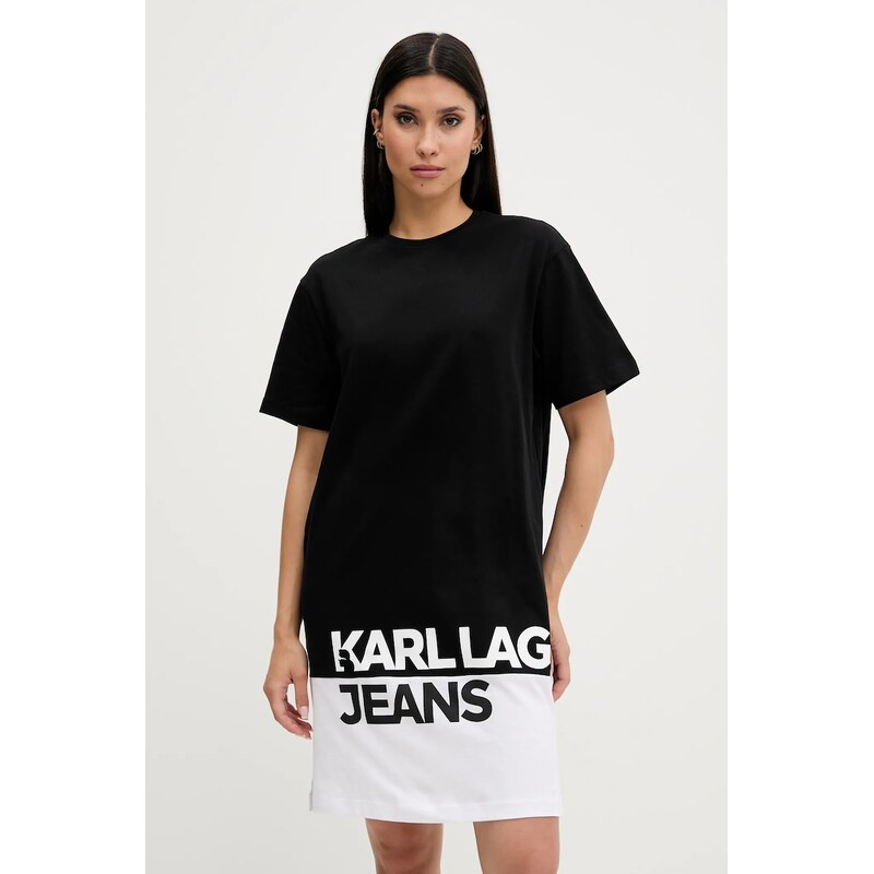 Bavlnené šaty Karl Lagerfeld Jeans 64168437