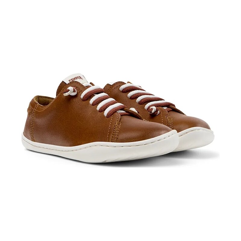 Detské kožené poltopánky Camper 66724889