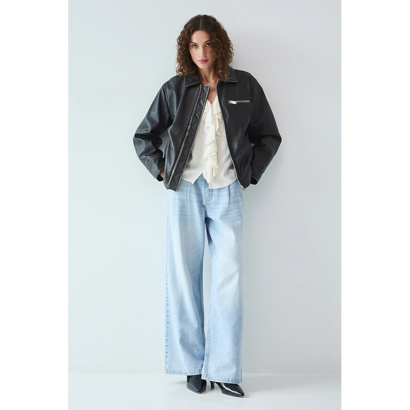 Kožená motorkárska bunda Medicine 66512371