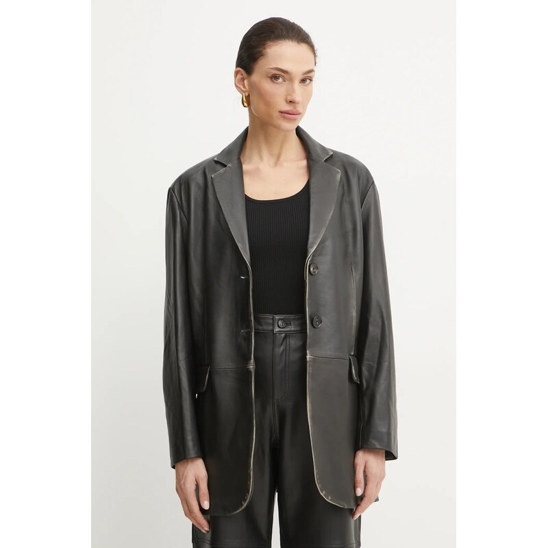 Kožené sako Liviana Conti 62176828