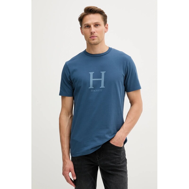 Bavlnené tričko Hackett London 64102633