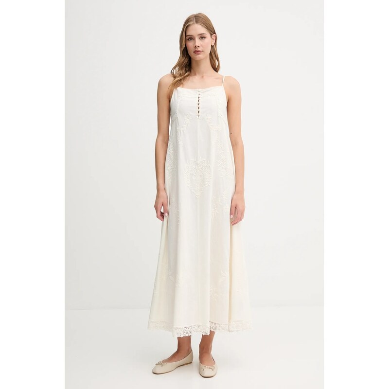 Šaty s prímesou ľanu Hoss Intropia 64280575