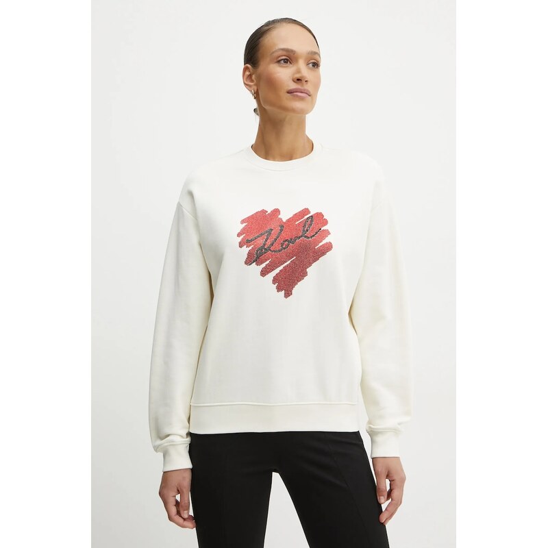 Bavlnená mikina Karl Lagerfeld 60694316