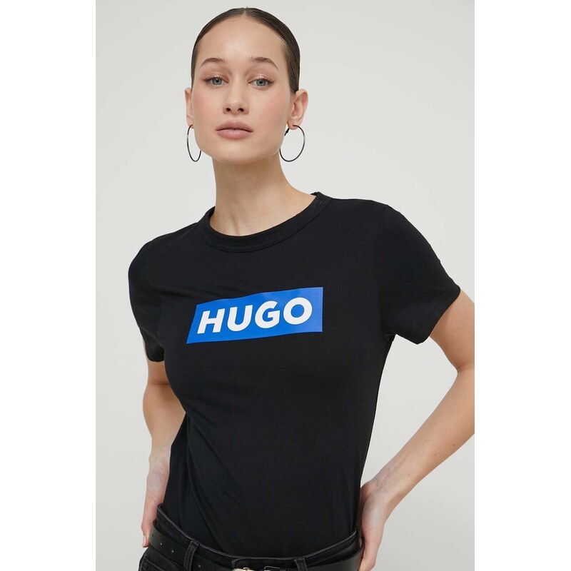 Bavlnené tričko Hugo Blue Classic Tee_B 49924876