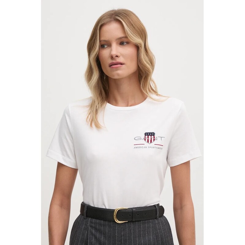 Bavlnené tričko Gant 61667533