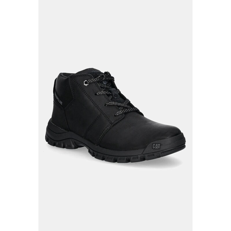 Kožené členkové topánky CAT Footwear THRESHOLD CHUKKA 59090640