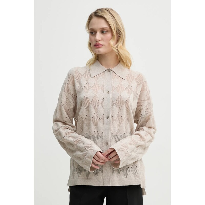 Kardigán s prímesou ľanu AERON TAMARA 62284429