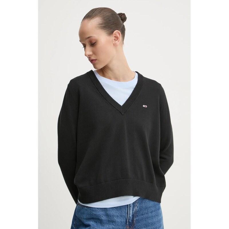 Bavlnený sveter Tommy Jeans 61025139