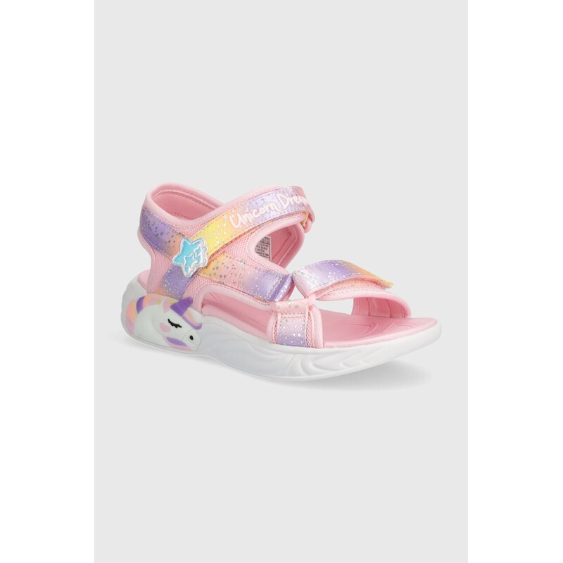 Detské sandále Skechers UNICORN DREAMS SANDAL MAJESTIC BLISS 64177494