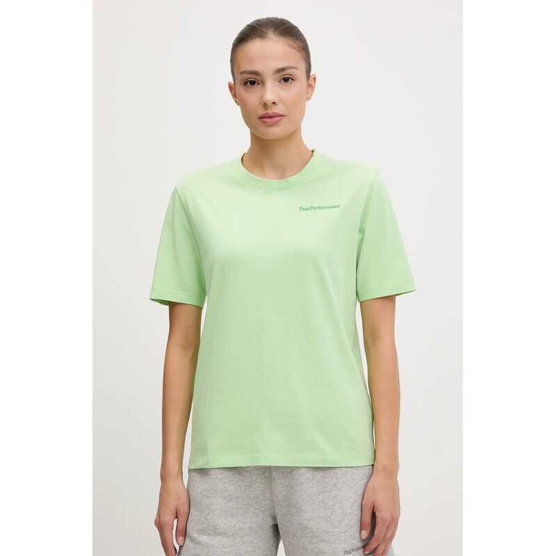 Bavlnené tričko Peak Performance 64177580