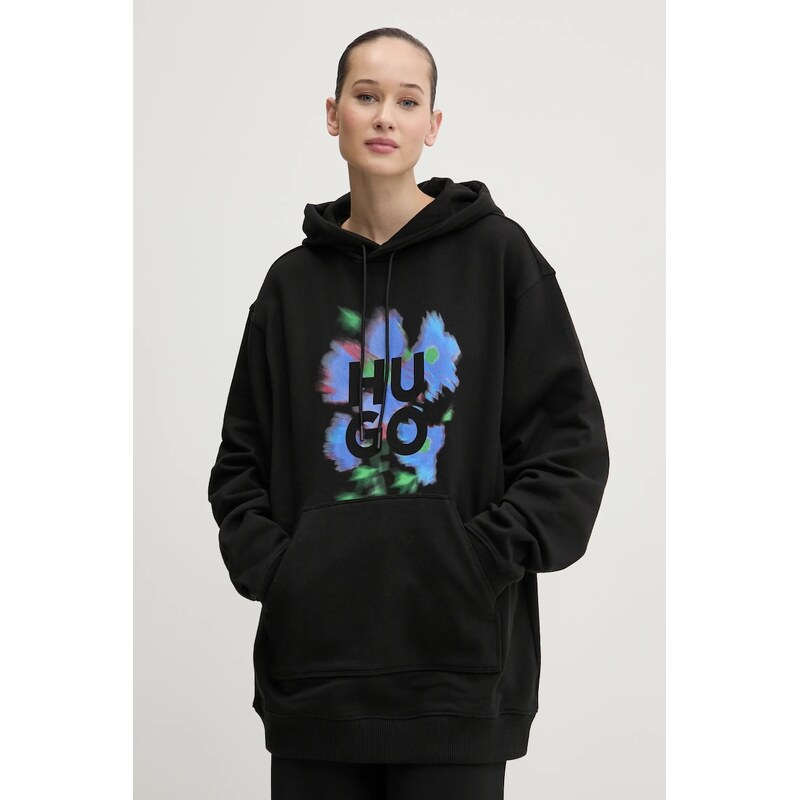 Bavlnená mikina HUGO 61915380