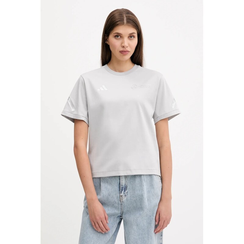 Bavlnené tričko adidas x Mercedes 64355341