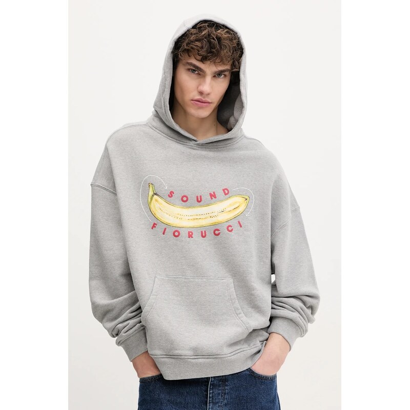 Bavlnená mikina Fiorucci Banana Sound Print Relaxed Fit Hoodie 62591580