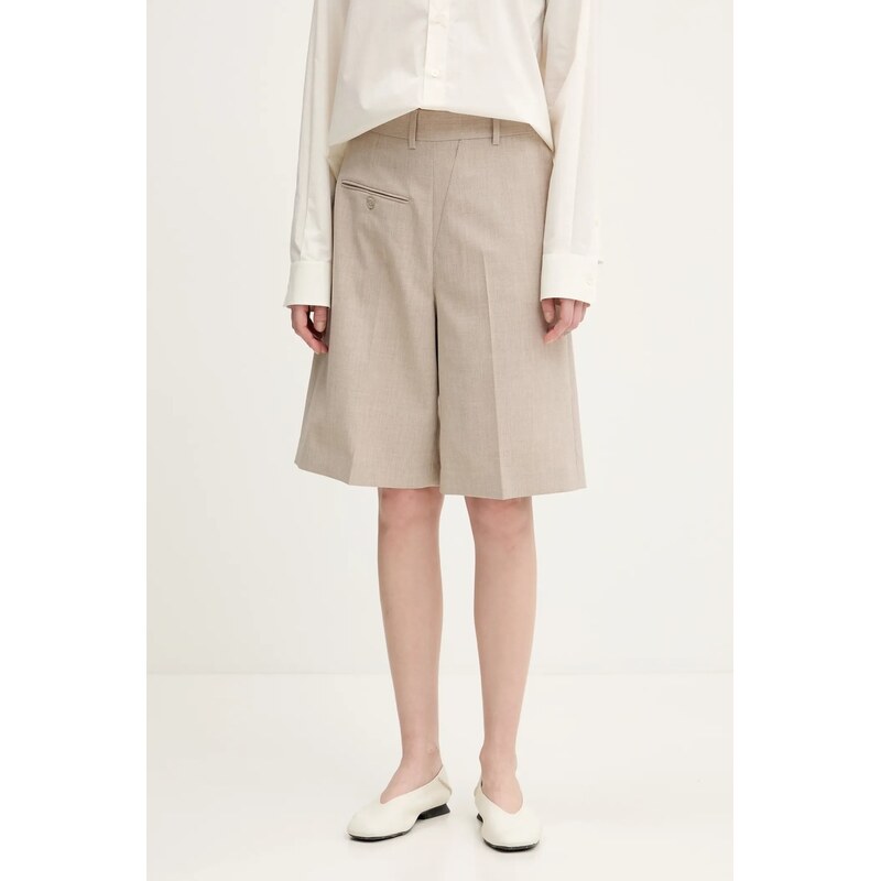 Vlnené šortky MM6 Maison Margiela 62591451