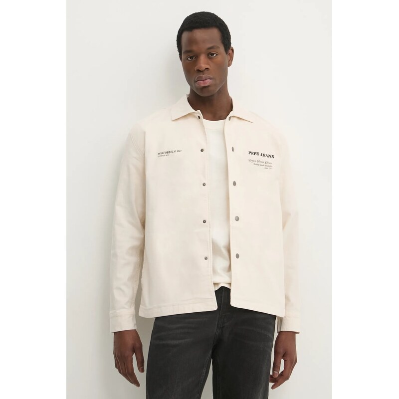 Rifľová košeľa Pepe Jeans SAM 61051736