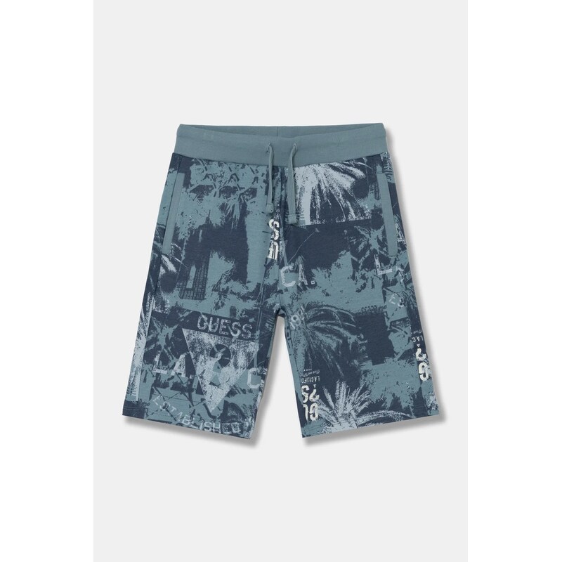 Detské bavlnené šortky Guess 61167332