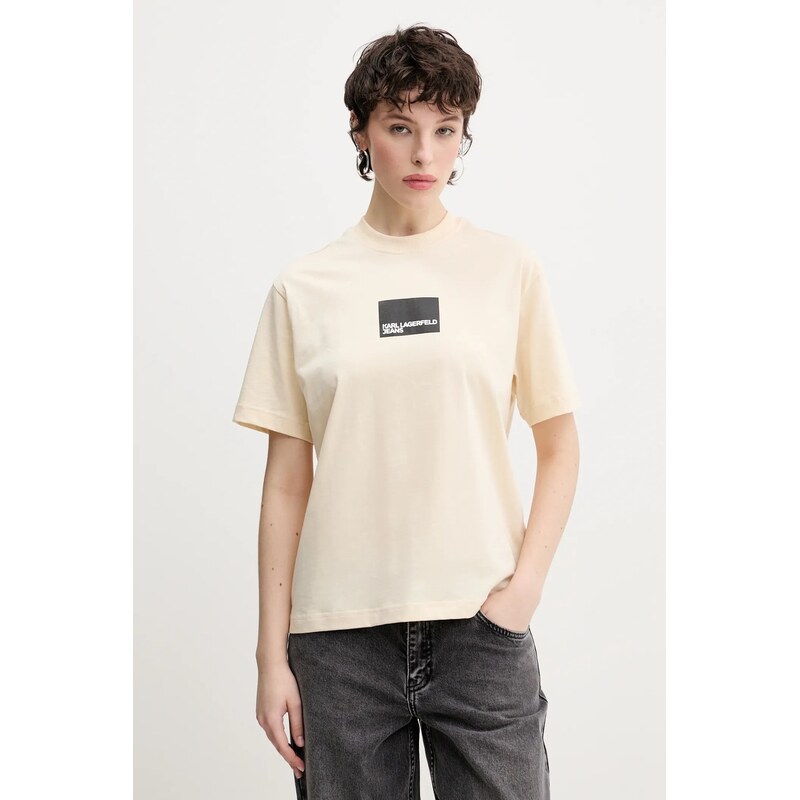 Bavlnené tričko Karl Lagerfeld Jeans 62971004