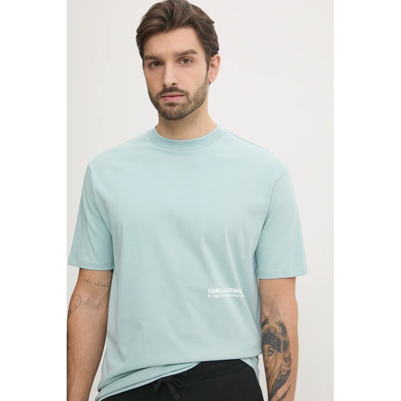 Bavlnené tričko Karl Lagerfeld 61668793