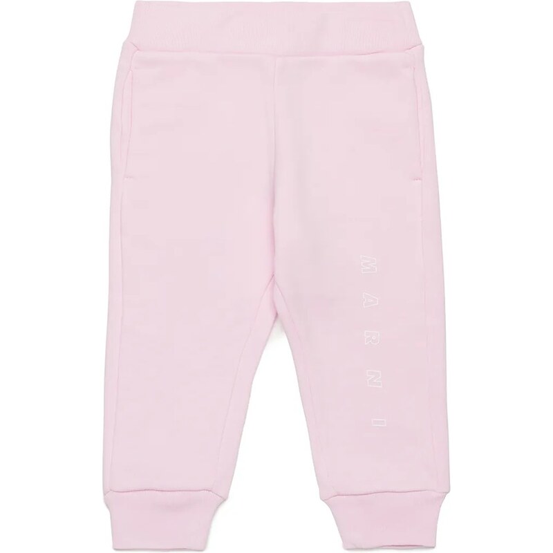 Detské bavlnené tepláky Marni MP192B TROUSERS 61227296
