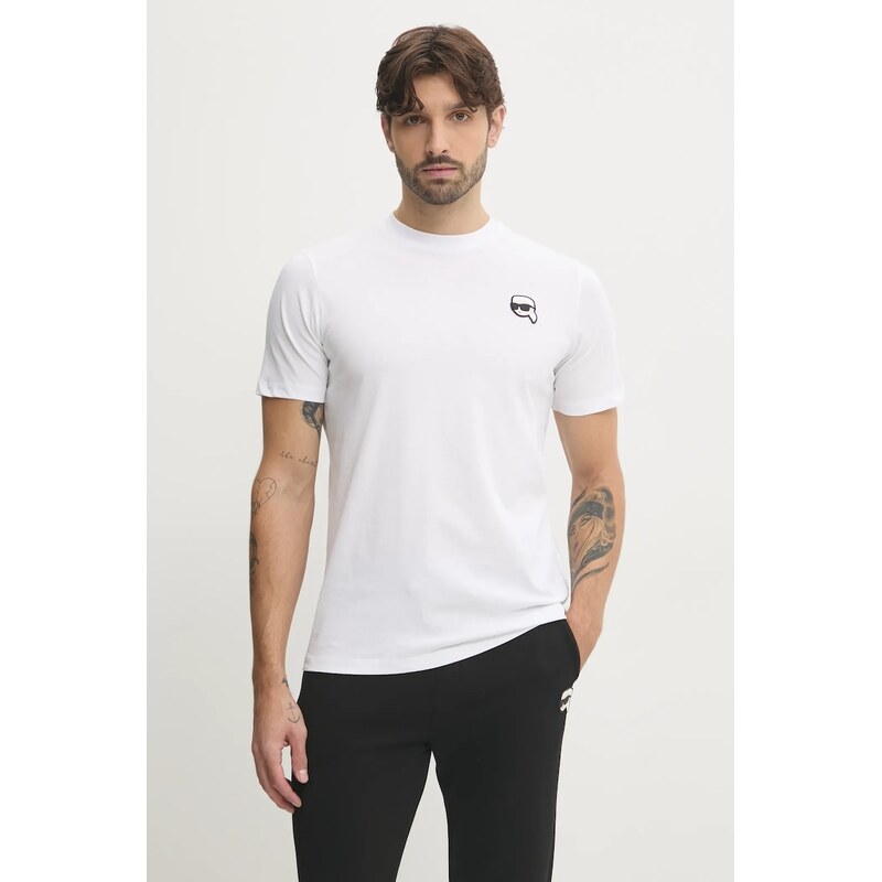 Bavlnené tričko Karl Lagerfeld 61668366