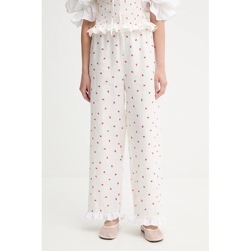 Ľanové nohavice The Sleeper 64492016