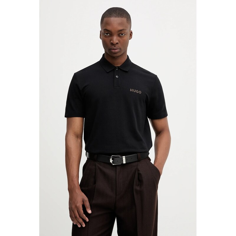 Bavlnené polo tričko HUGO Dirlmere 64500404