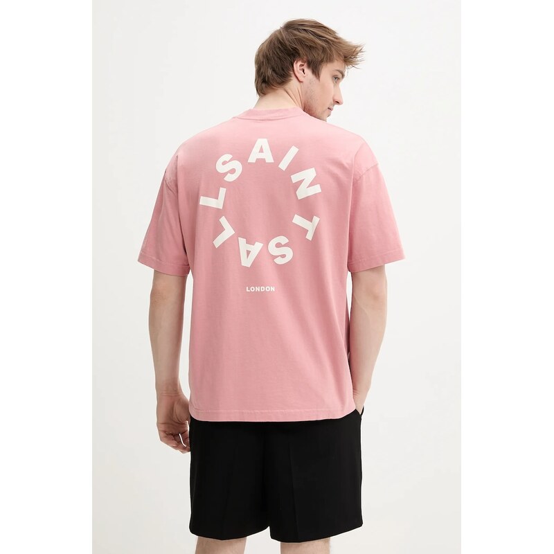 Bavlnené tričko AllSaints TIERRA SS CREW 63995909