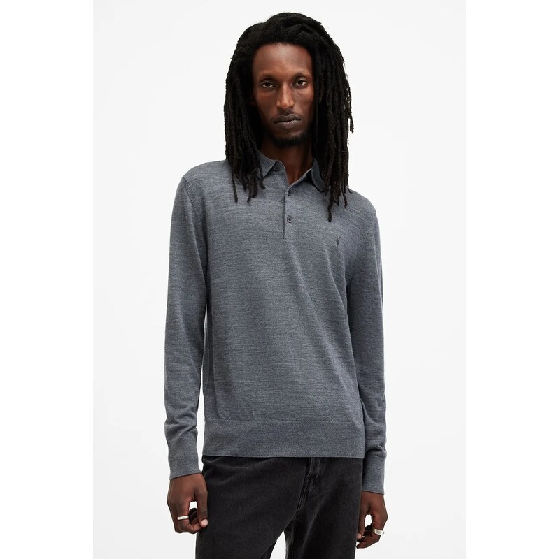 Vlnený sveter AllSaints MODE MERINO 63995879