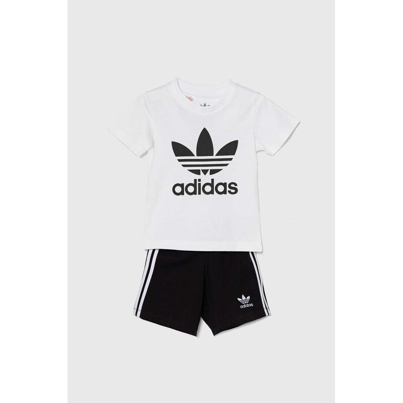 Detská bavlnená súprava adidas Originals SHORT TEE SET 53940972