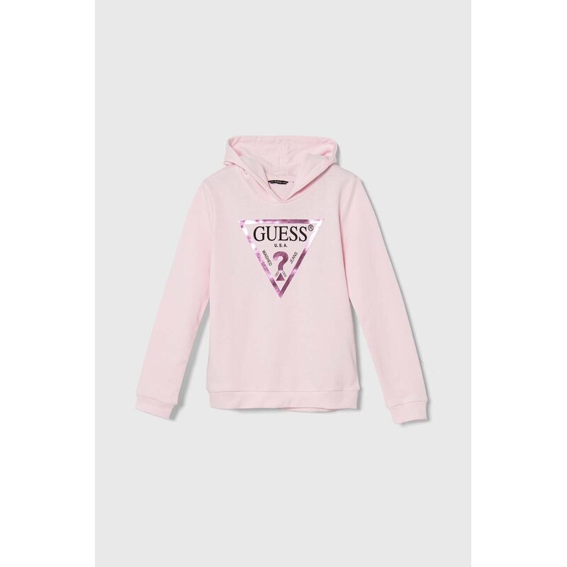 Detská bavlnená mikina Guess 54070024