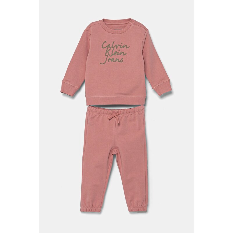 Detská tepláková súprava z bavlny Calvin Klein Jeans 61465723