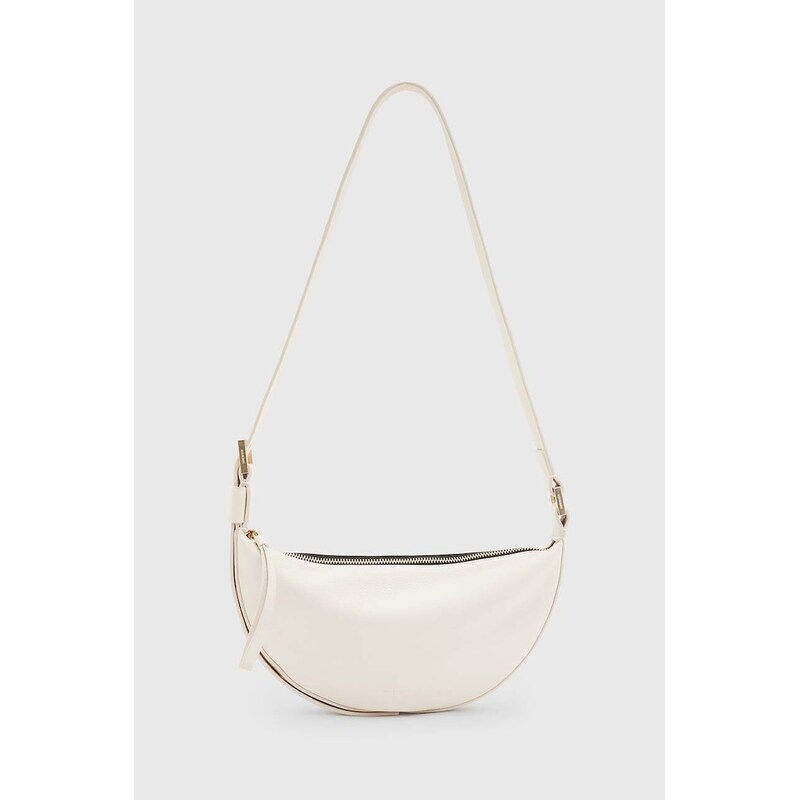Kožená kabelka AllSaints HALF MOON 63995967