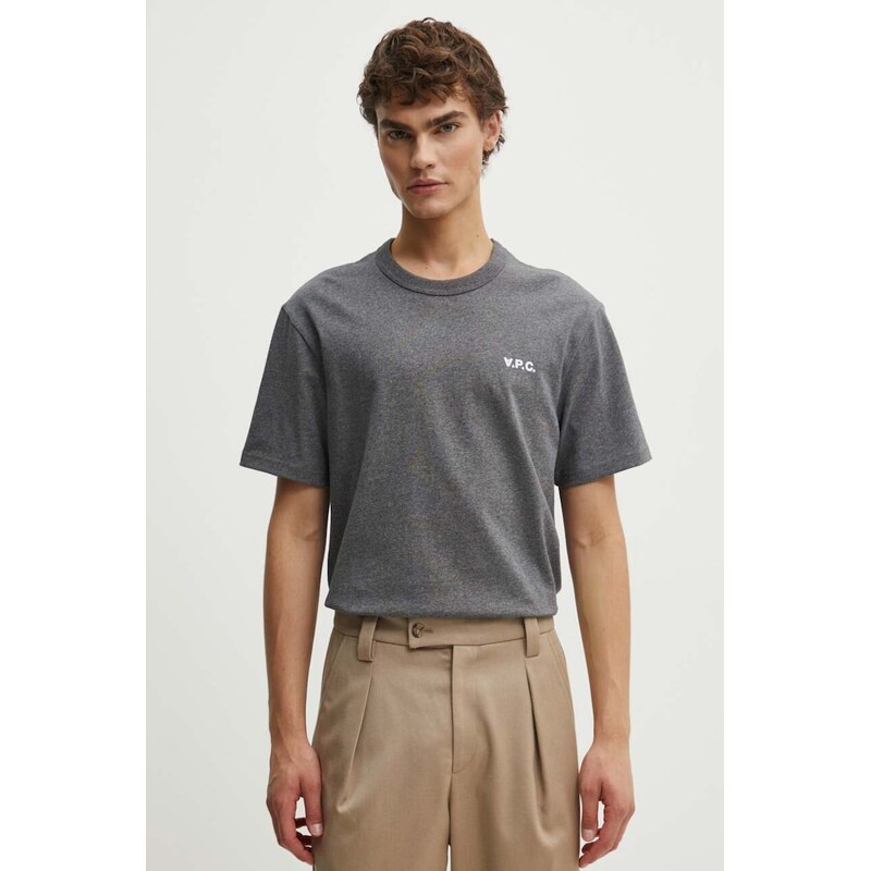 Bavlnené tričko A.P.C. t-shirt boxy petit vpc 54138492